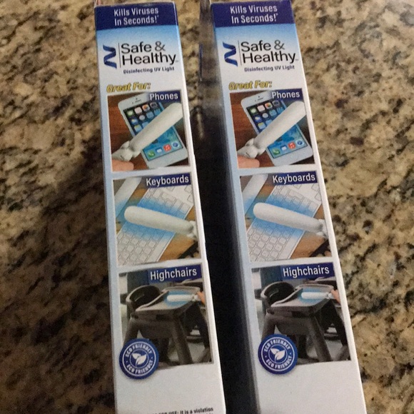 Disinfecting UV Light Set Of 2 New - Picture 7 of 7